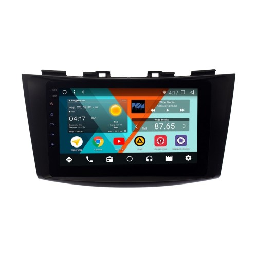 Штатная магнитола Suzuki Swift 2010 - 2015 Wide Media WM-CF3176NB-1/16