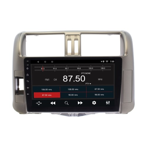 Штатная магнитола Toyota Land Cruiser Prado 2009 - 2013 Wide Media MT9005MF-1/16 для авто с усил.