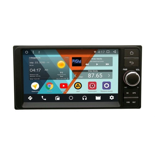 Штатная магнитола Toyota, Daihatsu универсальная 200 x 100 мм Wide Media WM-VS7A701NB-1/16
