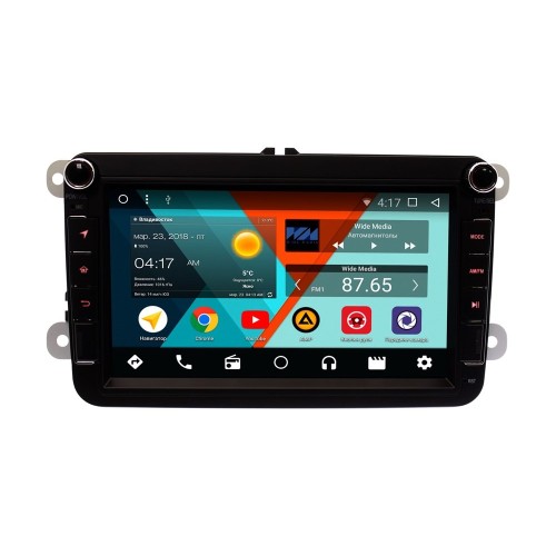Штатная магнитола VW универсальная Wide Media WM-CF3143NB-1/16