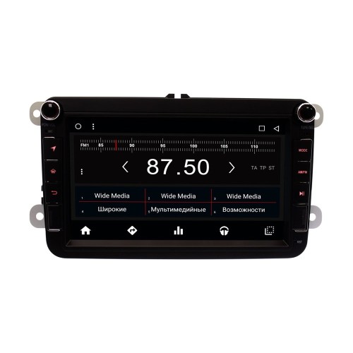 Штатная магнитола VW универсальная Wide Media WM-CF3143NB-1/16