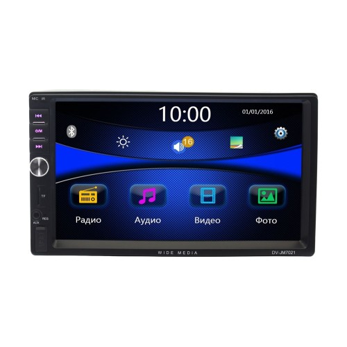 Универсальная бездисковая станция 2 din Wide Media DV-JM7021