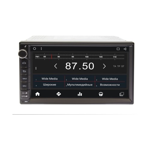 Универсальная бездисковая станция 2 din Wide Media WM-VS7A707NC-2/32
