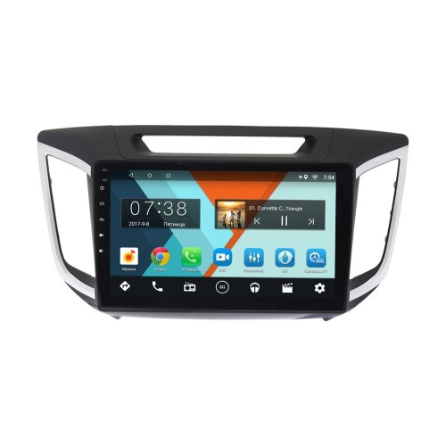 Штатная магнитола Hyundai Creta 2016-2017 Wide Media MT1029MF на Android 6.0.1