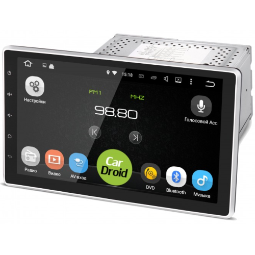 Штатная магнитола Roximo CarDroid RD-1003D 2DIN Универсальная 10 дюймов (Android 9.0)