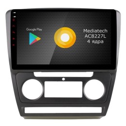 Штатная магнитола Roximo S10 RS-3202B для Skoda Octavia A5 (Android 10.0)
