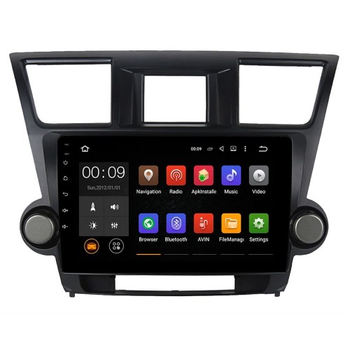 Штатная магнитола Roximo 4G RX-1122 для Toyota Highlander 2 2007 – 2013 (Android 12.0)