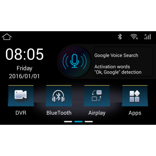Интерфейс на Android CarMedia VAN-MIB2-2017 для SKODA SUPERB, Rapid, Octavia, KODIAQ 2014-2017