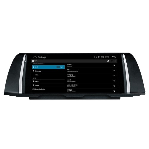 Штатная магнитола CarMedia HLA-8520GB для BMW 5 F10 2013-2014 на Android 4.4