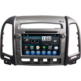 CarMedia KR-7031-4-T8 для Hyundai Santa Fe II 2005-2012 (4 кнопки) на Android 9.0