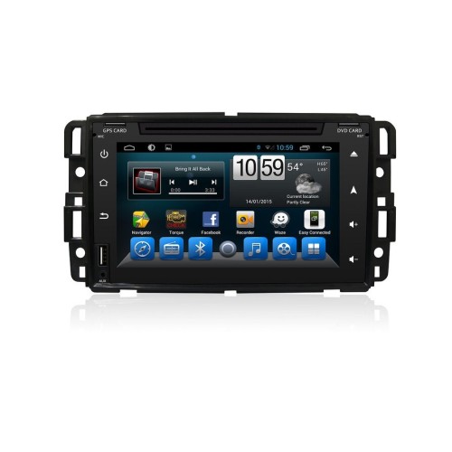 Штатная магнитола CarMedia KR-7121-T8 для HUMMER H2 2007-2009 на Android 9.0