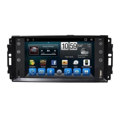 Штатная магнитола Штатная автомагнитола CarMedia KR-7145-T8 Dodge Avenger, Caliber, Caravan на Android 9.0