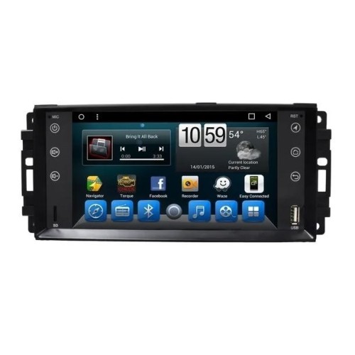 Штатная магнитола CarMedia KR-7145-T8 для Jeep на Android 9.0