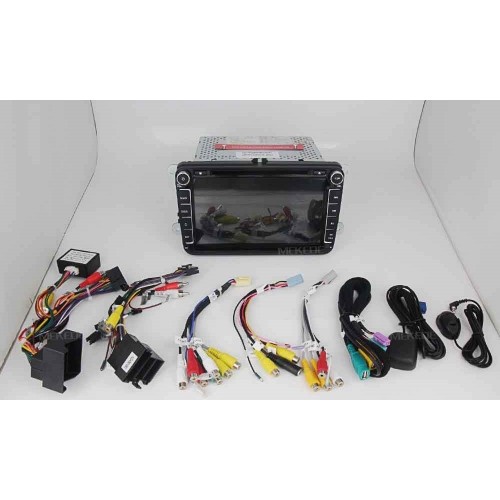 Штатная магнитола CarMedia MKD-8019-P6 для Seat Altea I, Leon II, Alhambra II на Android 10.0