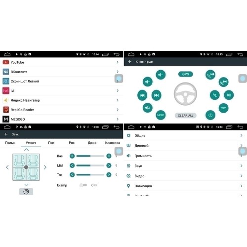 Штатная магнитола CarMedia MKD-9613-P6 для Seat Altea I, Leon II, Alhambra II на Android 10.0