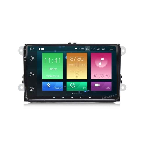 Штатная магнитола CarMedia MKD-9613-P6 для Skoda Fabia, Superb, Rapid, Octavia, Yeti DSP на Android 10.0