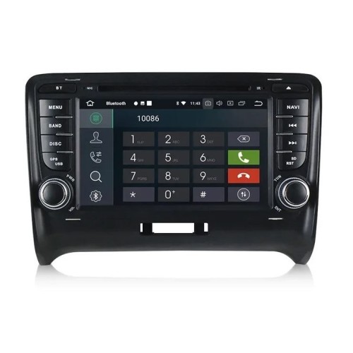 Штатная магнитола CarMedia MKD-A786-P6N для Audi TT/TTS 2006-2014 на Android 11.0