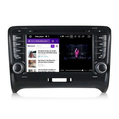 Штатная магнитола CarMedia MKD-A786-P6N для Audi TT/TTS 2006-2014 на Android 11.0
