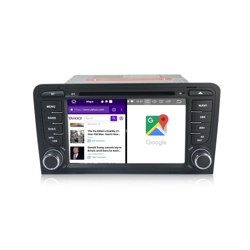 Штатная магнитола CarMedia MKD-A789-P6N для Audi A3/S3/RS3 2003+ на Android 11.0