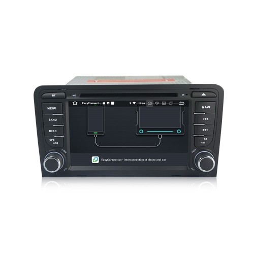 Штатная магнитола CarMedia MKD-A789-P6N для Audi A3/S3/RS3 2003+ на Android 11.0