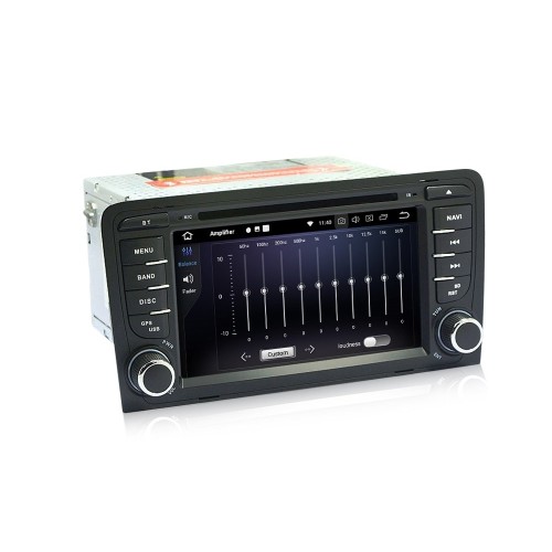 Штатная магнитола CarMedia MKD-A789-P6N для Audi A3/S3/RS3 2003+ на Android 11.0