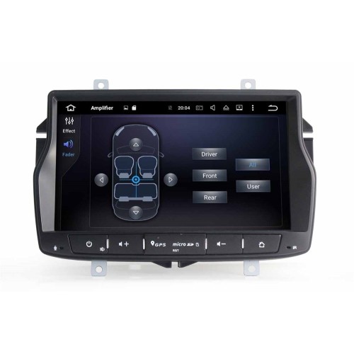 Штатная магнитола CarMedia MKD-L860-P6-8 для LADA Vesta 2015-2022 на Android 10.0
