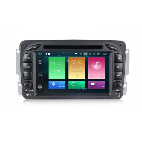 Штатная магнитола CarMedia MKD-M789-P6 для Mercedes G W463, C W203 2000+, CLK W209 на Android 10.0