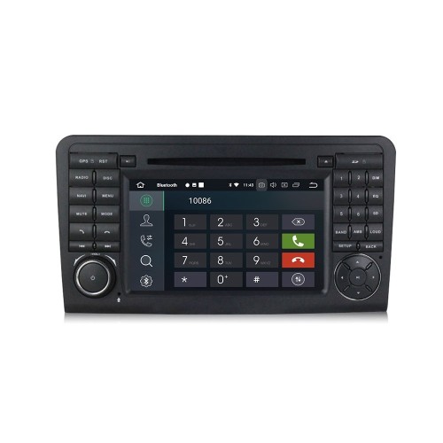 Штатная магнитола CarMedia MKD-M792-P6 для Mercedes Benz GL-klasse (X164) 2006-2012, ML-klasse (W164) 2005-2011 на Android 10.0