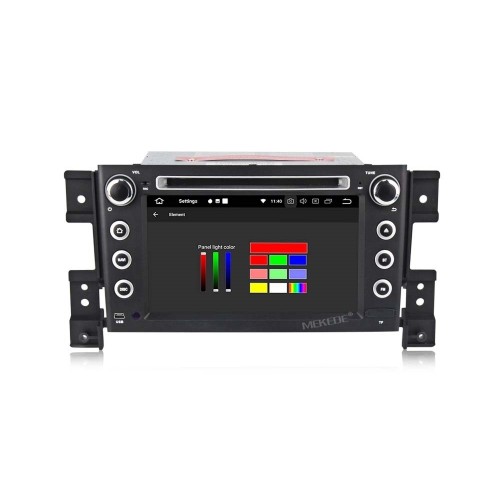 Штатная магнитола CarMedia MKD-S768-P6N для Suzuki Grand Vitara III 2005-2015 на Android 11.0