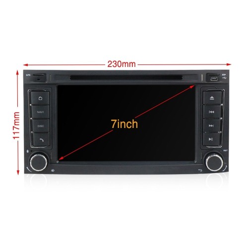Штатная магнитола CarMedia MKD-V730-P6N для Volkswagen Touareg, T5 Caravelle/Transporter, Multivan на Android 11.0