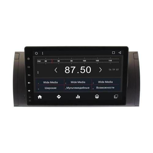 Штатная магнитола Wide Media WM-CF3062NB для BMW 7 (E38), 5 (E39), M5 (E39), X5 (E53), 7 (E38) Android 7.1.2