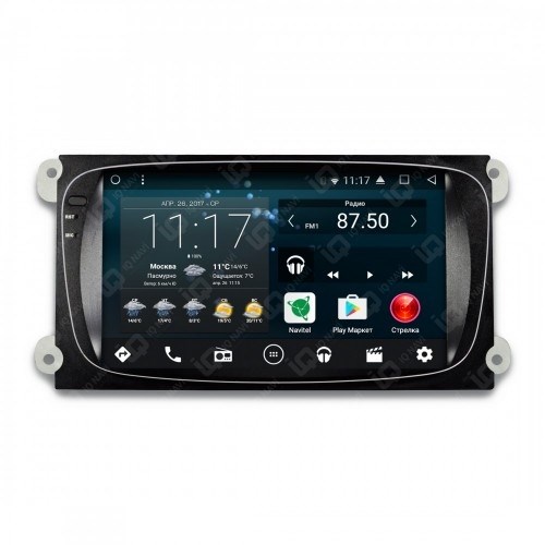 Штатная магнитола IQ NAVI D58-1402B Ford Focus, C-Max, S-Max, Galaxy, Mondeo на Android 6.0.1 Octa-Core (8 ядер) 7