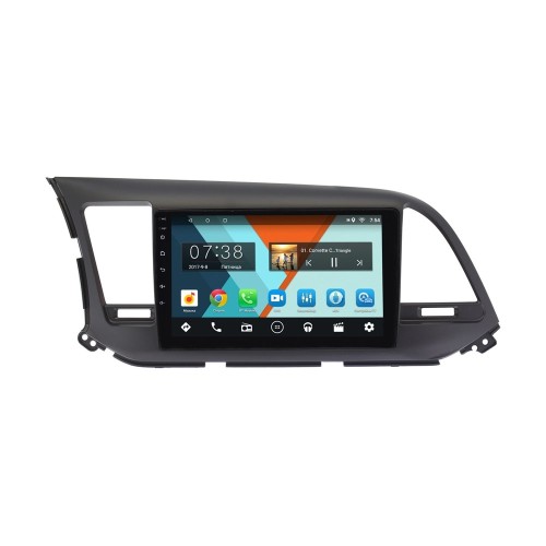 Штатная магнитола Wide Media MT9025MF для Hyundai Elantra VI (AD) 2016-2017 на Android 6.0.1 для авто без камеры