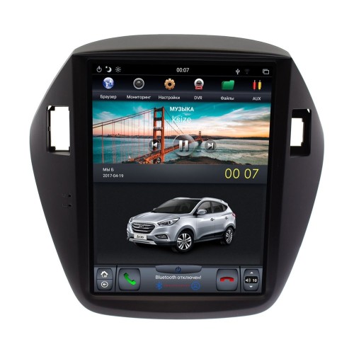 Штатная магнитола Hyundai IX35, Tucson 2009 - 2015 Ksize DVA-CF3152NE