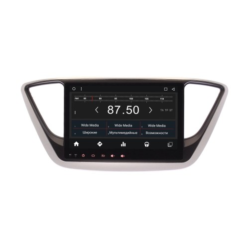 Штатная магнитола Wide Media WM-KR9056NC для Hyundai Solaris II 2017-2017 Android 7.1.2