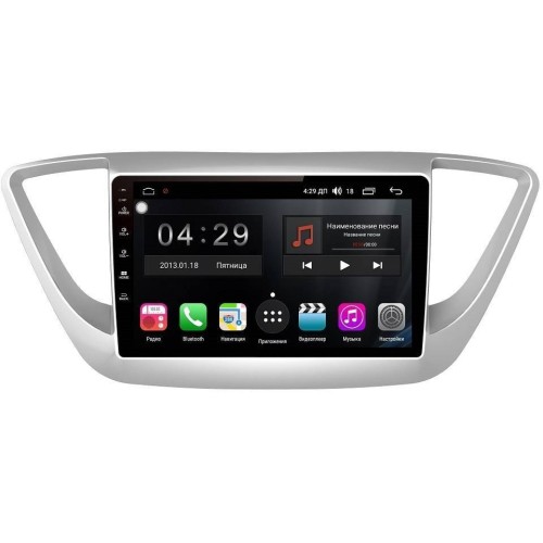 Магнитола FarCar S200+ для Hyundai Solaris II 2017-2018 на Android 8.0 (A766R)