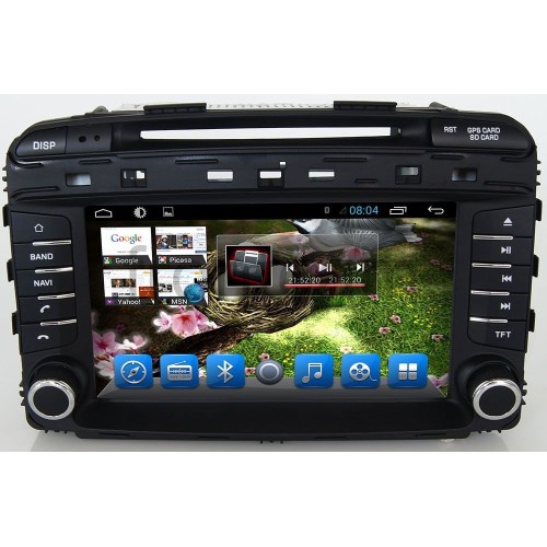 Штатная магнитола CarMedia KR-8072-T8 Kia Sorento III Prime 2015-2020 на Android 9.0