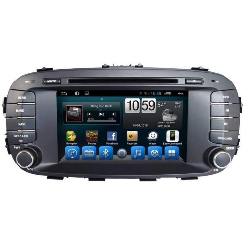 Штатная магнитола CarMedia KR-7106-T8 Kia Soul II 2013-2018 на Android 9.0