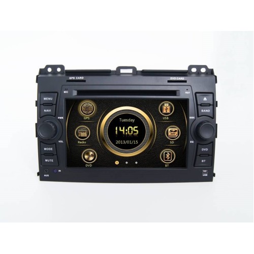 Штатная магнитола CarMedia KR-7095-T8 Lexus GX 2002-2009 на Android 9.0
