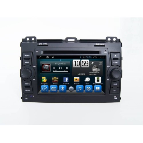 Штатная магнитола CarMedia KR-7095-T8 Lexus GX 2002-2009 на Android 9.0
