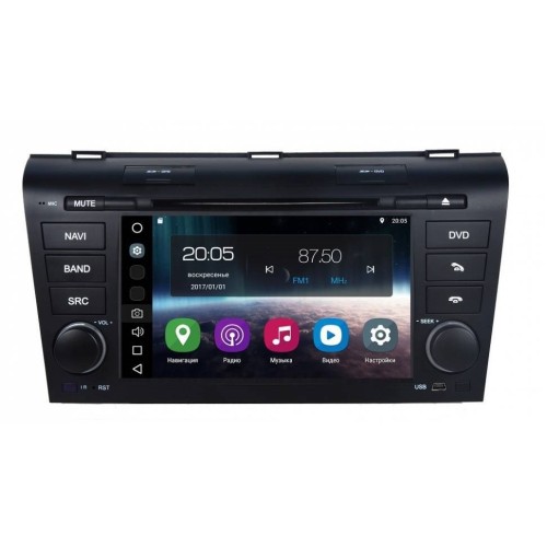 Магнитола FarCar S200 для Mazda 3 (BK) 2003-2009 на Android 8.0 (V161)
