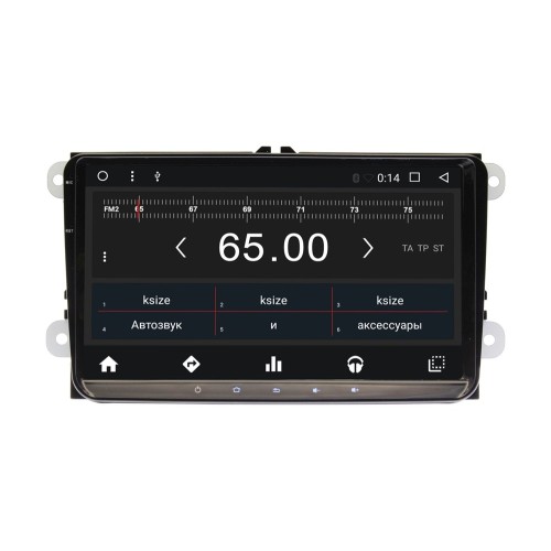Штатная магнитола Wide Media WM-CF3021NC для Seat универсальная 9
