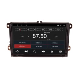 Штатная магнитола Wide Media MT9001 для Skoda универсальная на Android 6.0.1