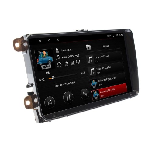 Штатная магнитола Wide Media MT9001bMF для Skoda Fabia, Superb, Rapid, Octavia, Yeti Android 6.0.1