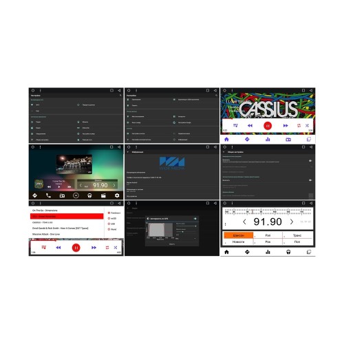 Автомагнитола Wide Media WM-CF3035NC для Skoda Octavia 2004-2013 Android 7