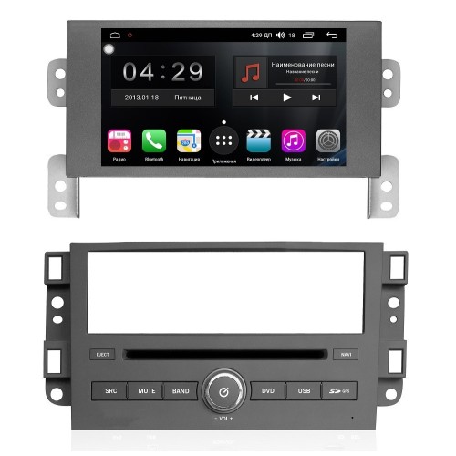 Магнитола Farcar RL109 (S300) для Chevrolet Captiva I 2011-2015 на Android 9.0