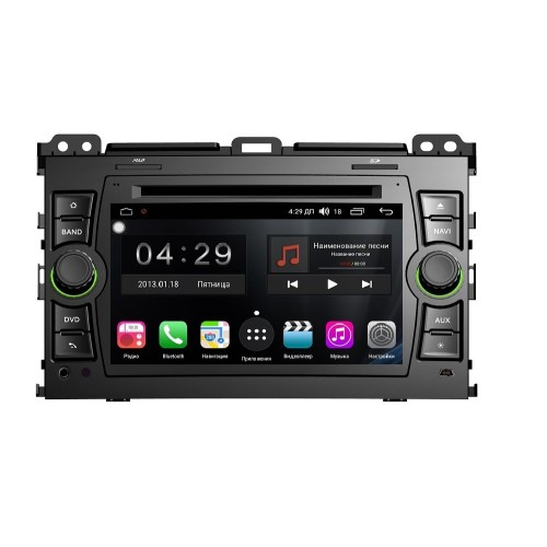 Магнитола Farcar RL456 (S300) для Toyota LC Prado 120 2002-2009 на Android 8.1