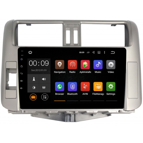 Штатная магнитола Roximo 4G RX-1114 для Toyota Land Cruiser Prado 150 2009-2014 (Android 12.0) ,Комплектация без штатного усилителя