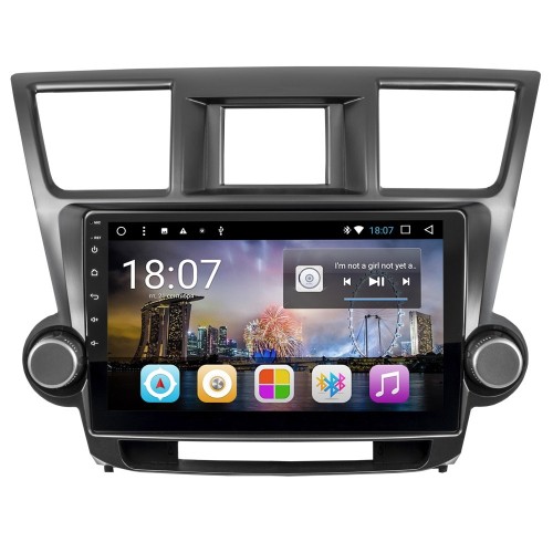 Автомагнитола для Toyota Highlander (2007-2013) MyDean B036 Android 8.1