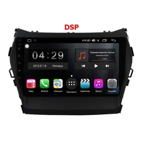 Магнитола Farcar RG209R (S300) для Hyundai Santa Fe 2012+ на Android 9.0